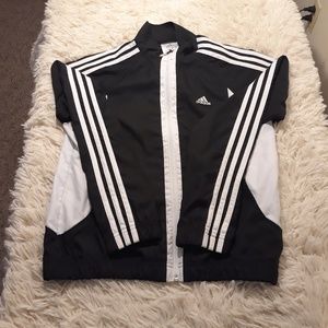 adidas Jackets & Coats - Adidas jacket women small 3 stripes zip up adidas Jackets & Coats - Adidas jacket women small 3 stripes zip up